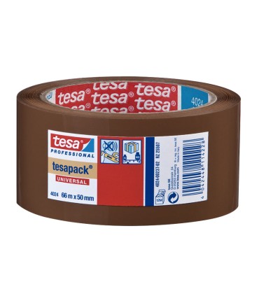 CINTA EMBAL. MARRÓN.SIN DISOLV.50MMX66M