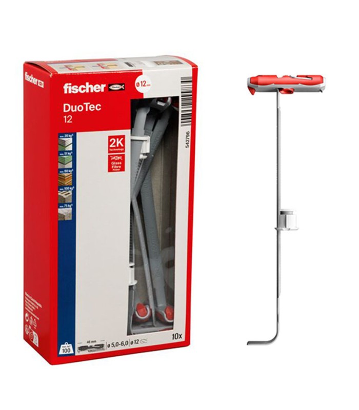 TACO VUELCO DUOTEC Ø12 10 UND.