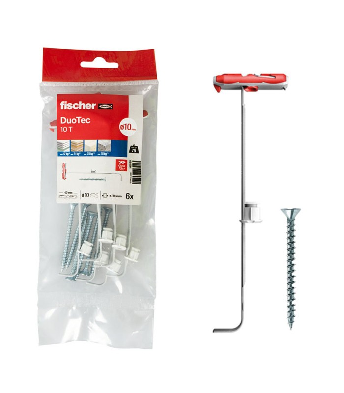 TACO 10M+TORN.DUOTEC P/PLACA BOLSA 6 UD