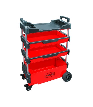 CARRO SERVICIO 4 BANDEJAS EXTENSIB.RATIO