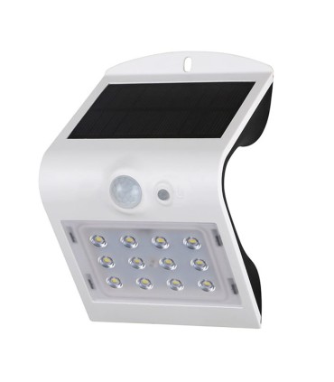 APLIQUE SOLAR LED 1,5W 4000K IP65 BLANCO