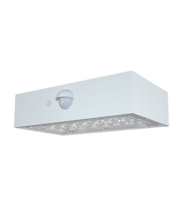 APLIQUE LED SOLAR IP65 350LM 3W BLANCO