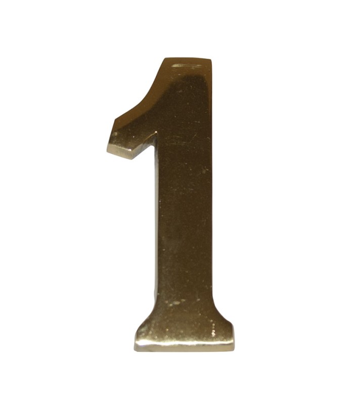 NUMERO LATON 10 CM Nº 1. EHL