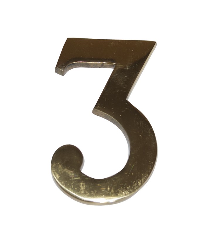 NUMERO LATON 10 CM Nº 3 EHL