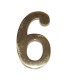 NUMERO LATON 10 CM Nº 6. EHL