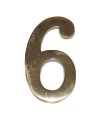 NUMERO LATON 10 CM Nº 6. EHL