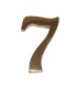 NUMERO LATON 10 CM Nº 7. EHL