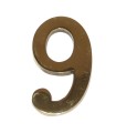 NUMERO LATON 10 CM Nº 9. EHL