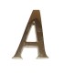 LETRA LATON 10CM LETRA A. EHL