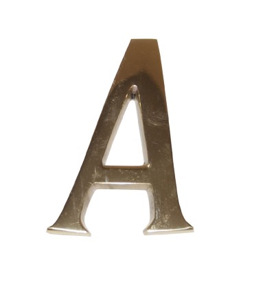 LETRA LATON 10CM LETRA A. EHL