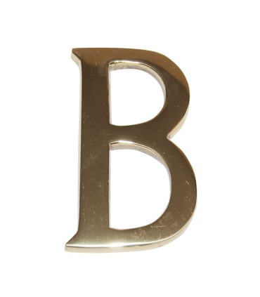 LETRA LATON 10CM LETRA B. EHL