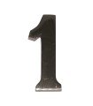 NUMERO NIQUEL MATE 10 CM Nº 1  EHL