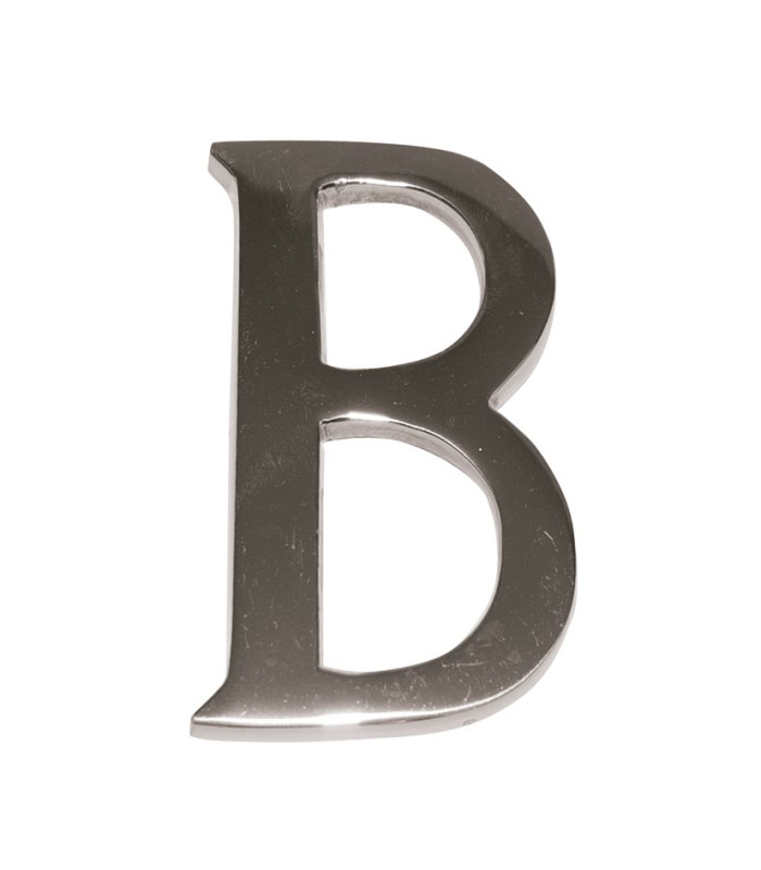 LETRA  NIQUEL MATE 10 CM LETRA B  EHL