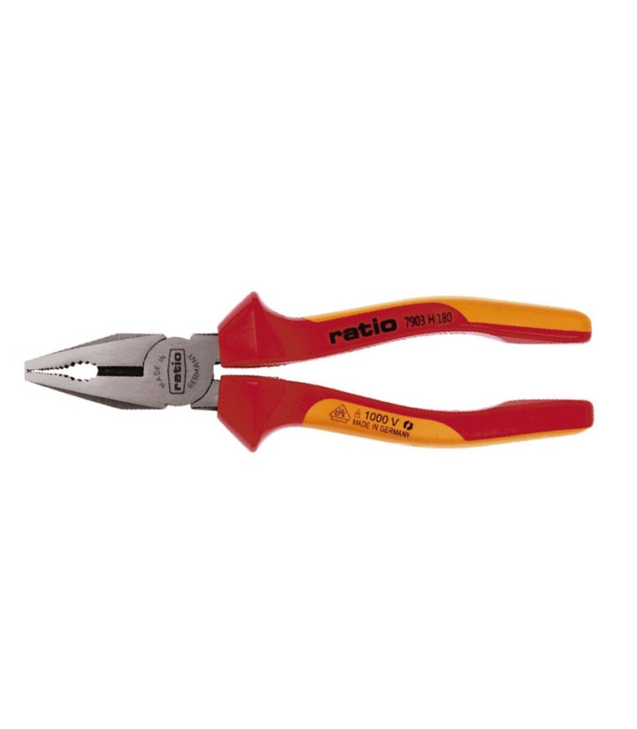 ALICATE UNIVERSAL 180MM   VDE RATIO PRO
