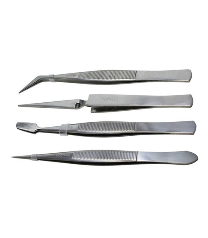 PINZA DE PRECISION JGO.4 INOX.