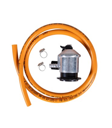 KIT BUTANO REG+2ABRAZADERAS+MANG 1.5M