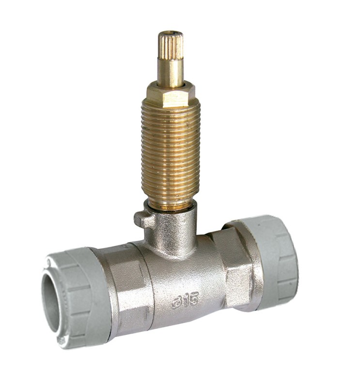 VALVULA ESFERA EMPOTRAR H POLIB. Ø22