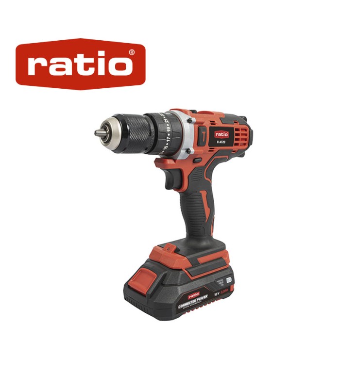 ATORNILLADOR PERCUTO RAT20 18V 1 BATER.