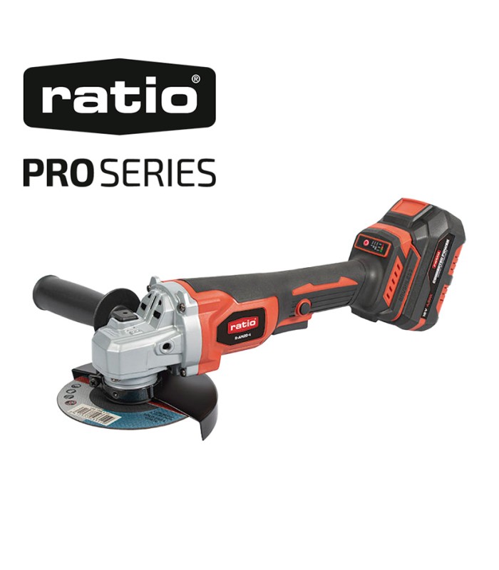 AMOLADORA BRUSHL.RAM20-4 1 BAT 4.0A Ø115