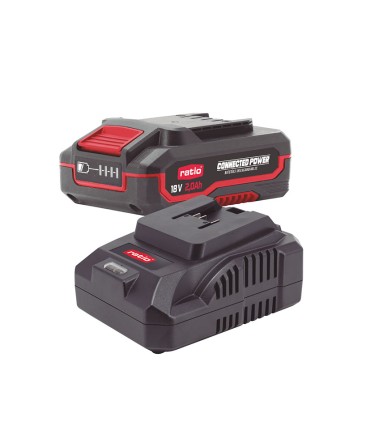 KIT BATERIA 18V Y CARGADOR Li-ion 2.0Ah