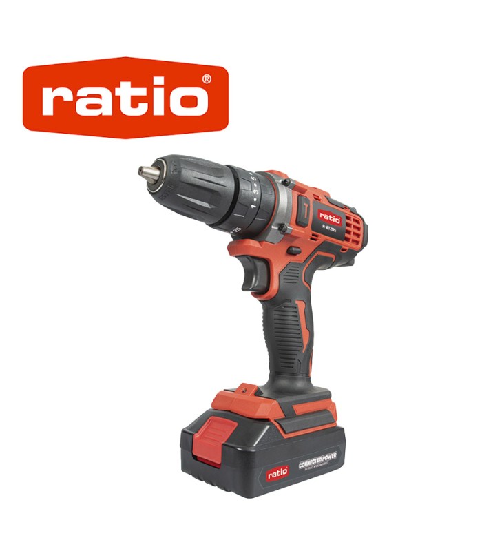 ATORNILLADOR PERCUTOR 18V RATIO R-AT20S