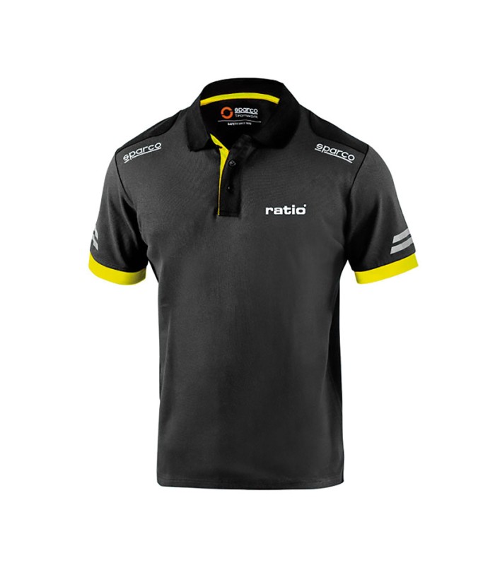 POLO GRIS/AMARILLO TALLA XXXL