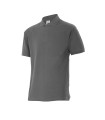 POLO MANGA CORTA RPO-1 GRIS. T/XL