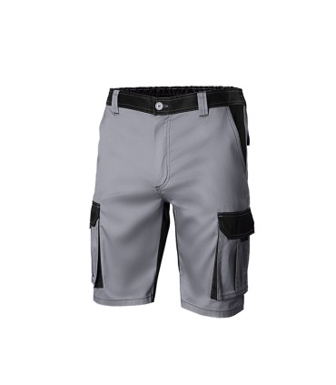 BERMUDA MULTIBOLSILL RB-1 GRIS/NEG. T/38