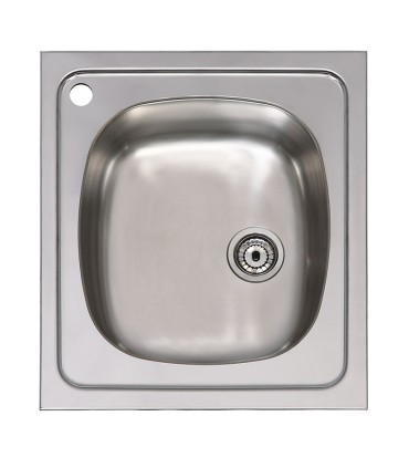 FREGADERO INOX 1S PRÁCTIC S/ARES 45x51