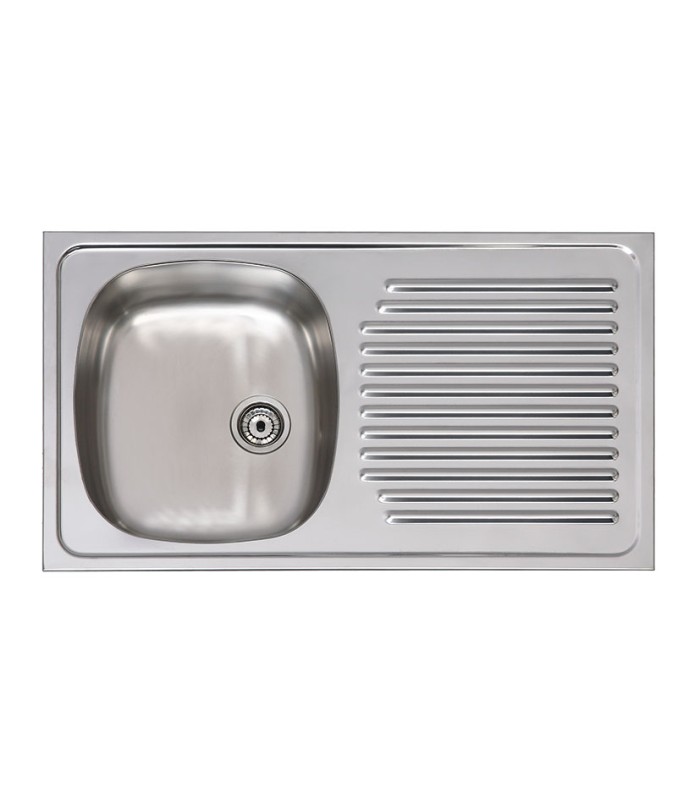 FREGADERO INOX 1S PRÁCTIC S/ARES 80X51