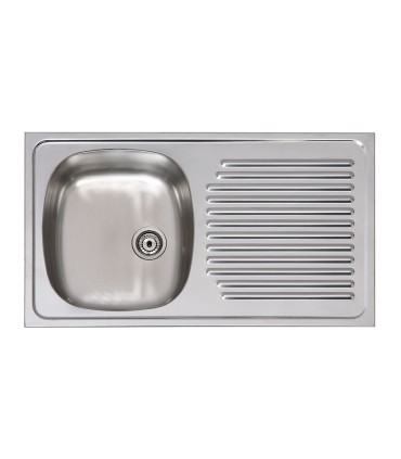 FREGADERO INOX 1S PRÁCTIC S/ARES 80X51
