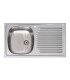 FREGADERO INOX 1SED PRÁCTIC S/ARES 80X51