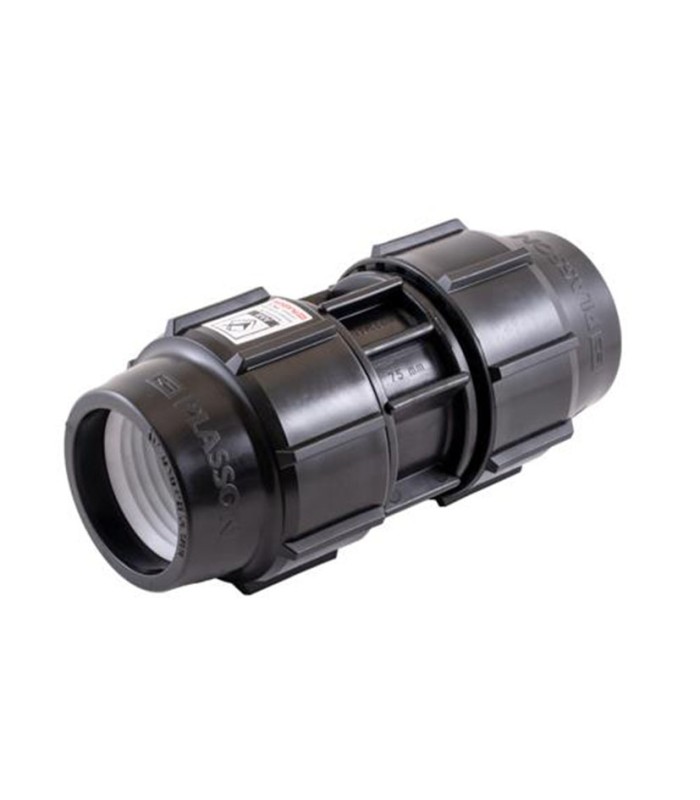 ENLACE RECTO PE 32X32MM PLASSON 5 UDS