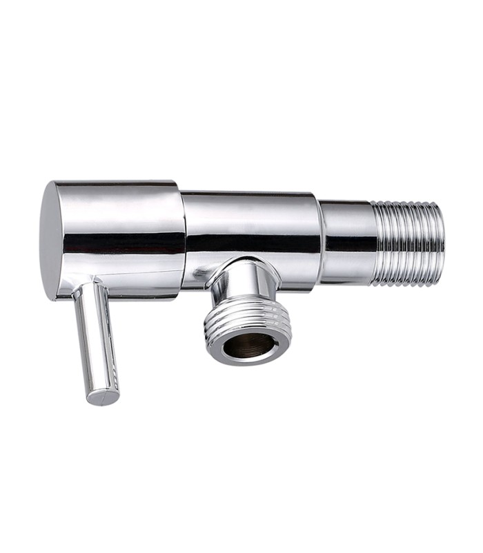 VALVULA ESCUADRA LUJO 1/2-3/4 CROM CERAM