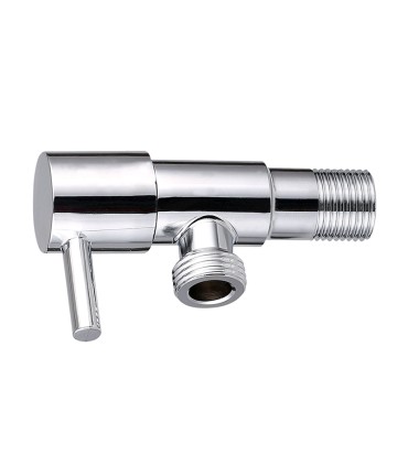 VALVULA ESCUADRA LUJO 1/2-3/4 CROM CERAM