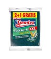 ESTROPAJO FIBRA VERDE XXL 3 UN. SPONTEX