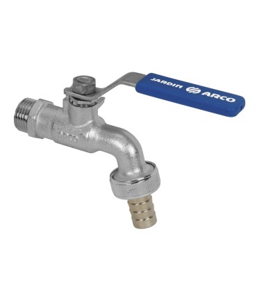 GRIFO CURVO MANDO PALANCA 1/2X3/4"XDIA15