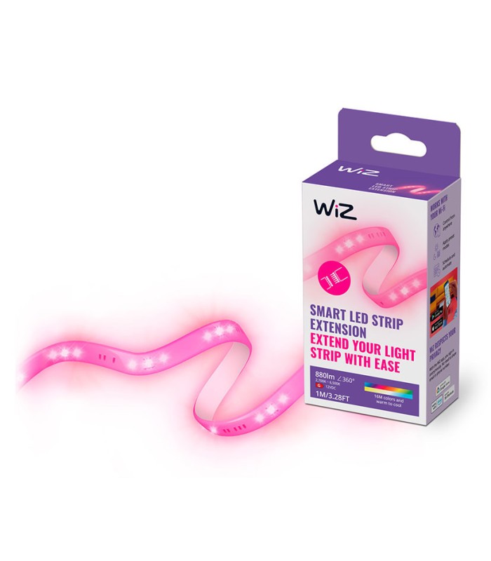 TIRA LED 1M Exten. WIFI 2200K-6500K+RGB