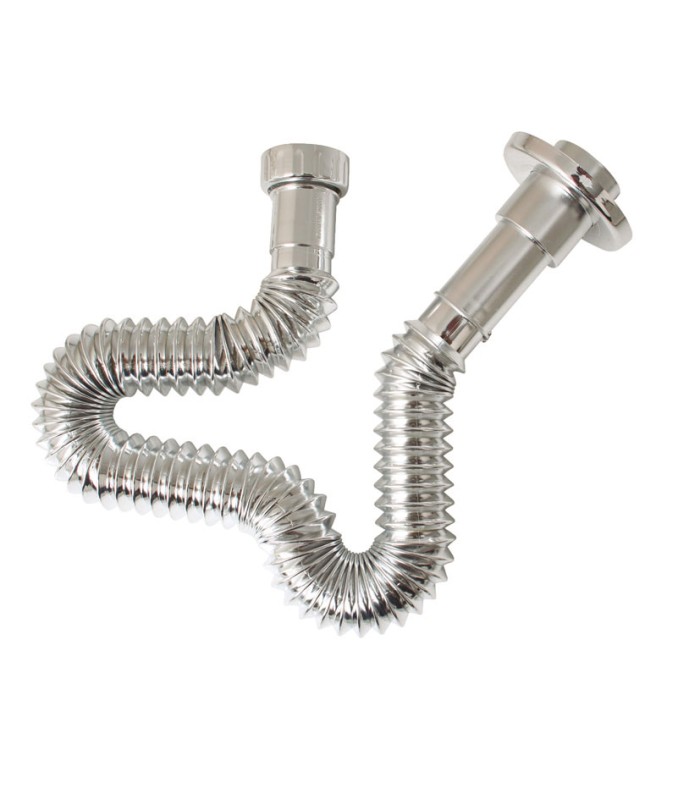 SIFON FLEXIBLE EXTENSIBLE CROMADO 1 1/2"