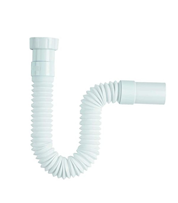 SIFÓN FLEX. EXT. UNIV. HABITEX 1 1/2"