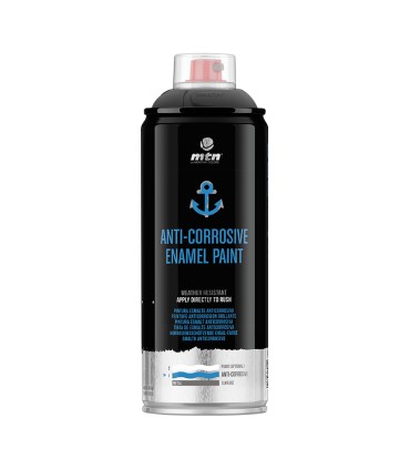 SPRAY ESMALTE ANTICORROSIVO NEGRO 400 ML