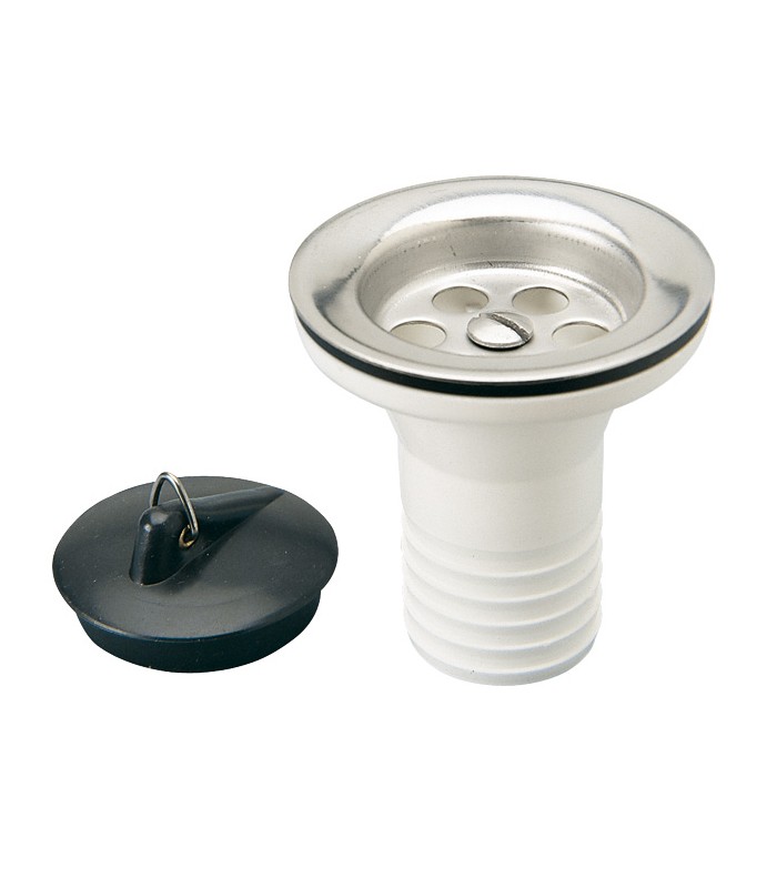 VALVULA SIFON FLEXIBLE 35MM.BOLSA