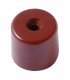 TOPE ALTO MARRON C/ TORNILLO Ø29x26mm 2U