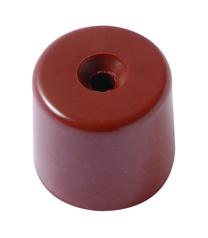 TOPE ALTO MARRON C/ TORNILLO Ø29x26mm 2U