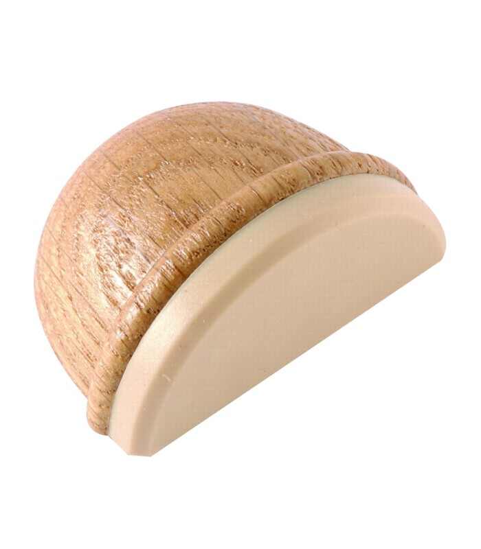 TOPE PUERTA ADHES. ROBLE. Ø48x37x25mm.