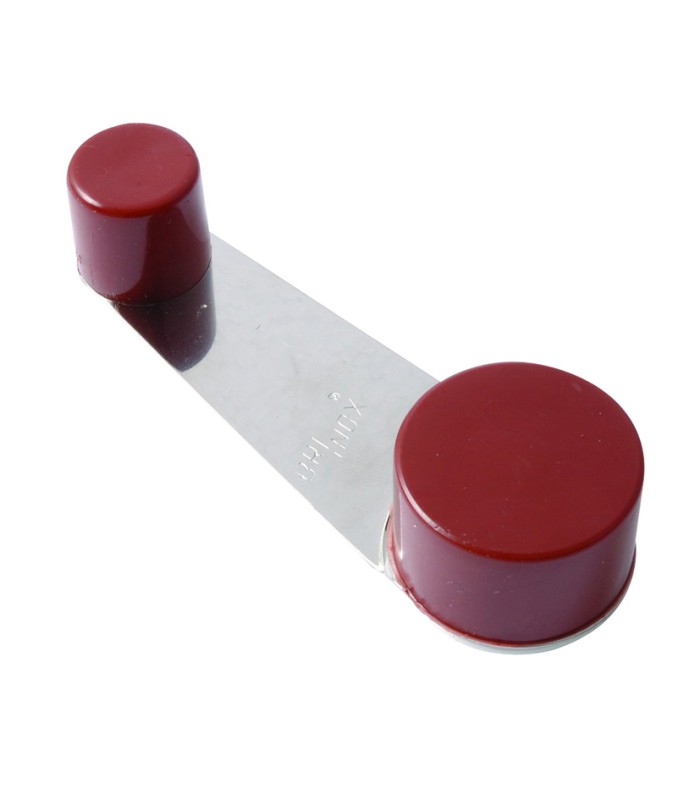 TOPE PUERTA RET.MARRON 32x102xh22 mm.