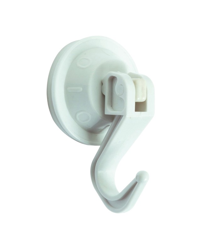 COLGADOR ARTICULADO VENTOSA Ø 44mm 2UN.