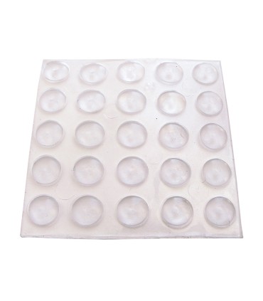 GOTAS PROTECTORAS ADHESI. Ø9MM. TRANSPA.