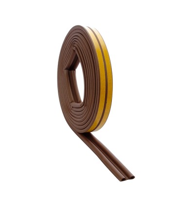 BURLETE PUERTA/VENTANA ADHS P  6M MARRON