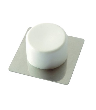 TOPE PUERTA ADHESIVO BLANCO 2UND